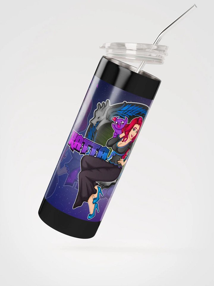 Stainless Steel Tumbler with Straw product image (4)