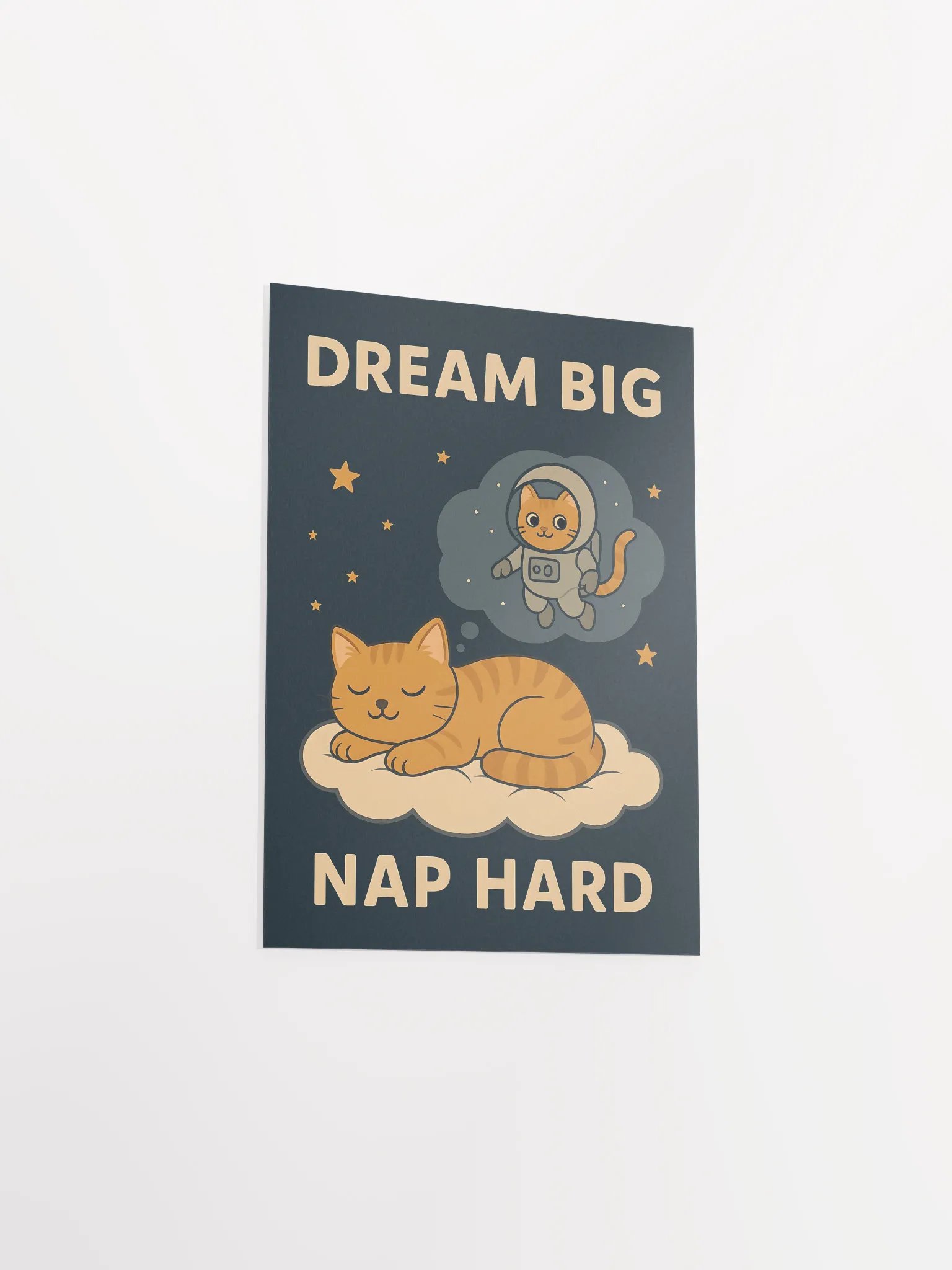 Dream Cute Cat Motivational Poster product image (24)