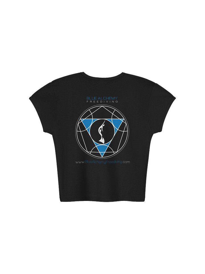Blue Alchemy Women’s Ribbed Crop Tee product image (2)
