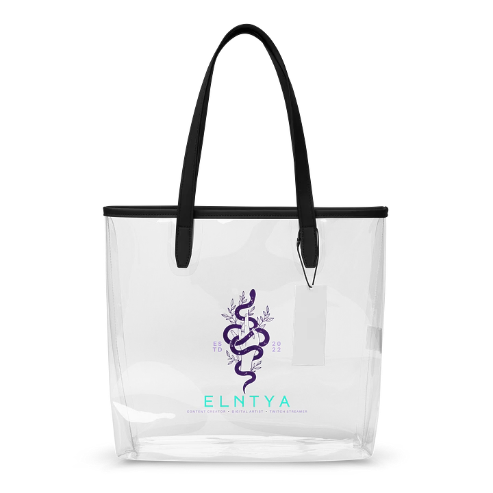 El Snek Logo Clear Tote Bag product image (1)