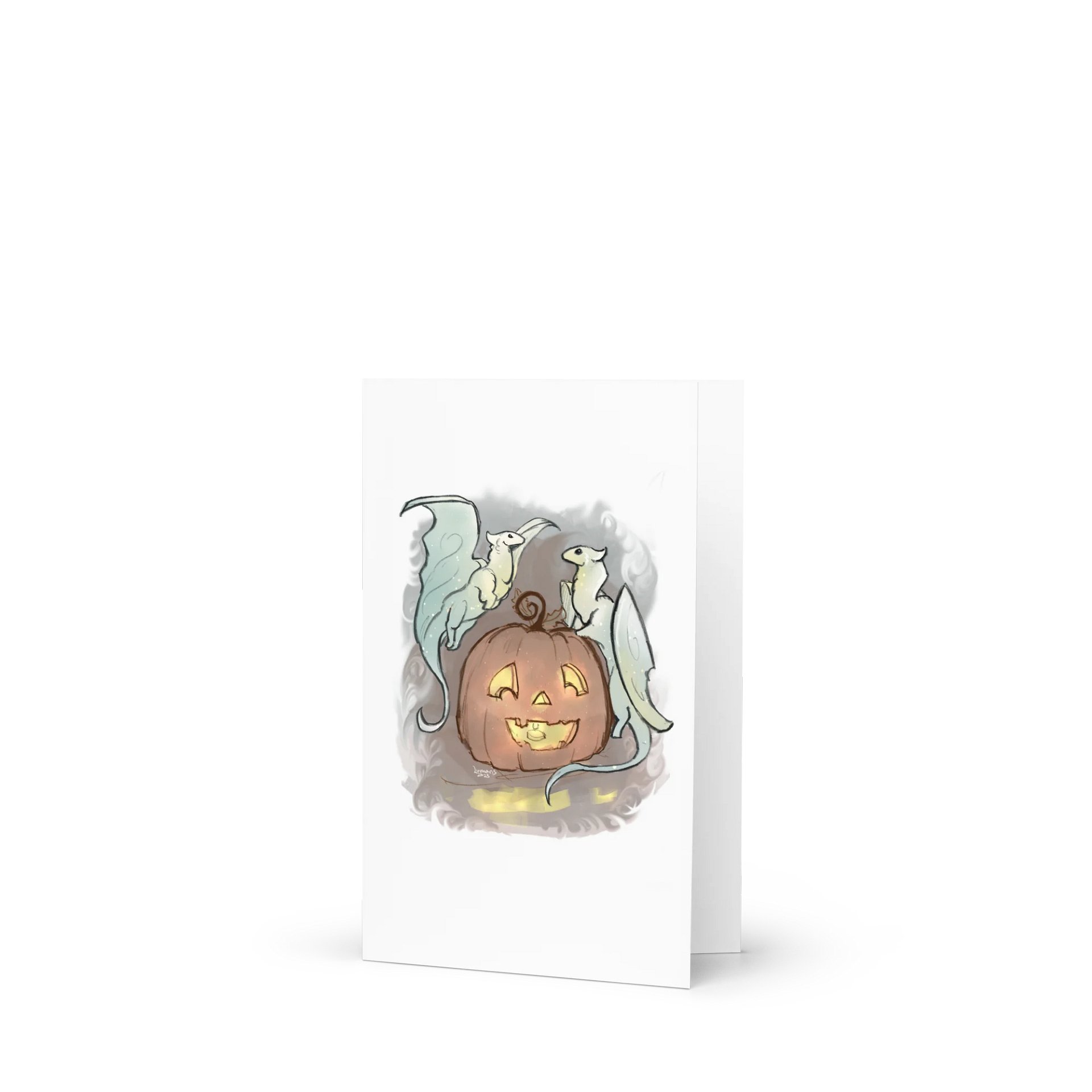 Pumpkin Dragons Card product image (1)