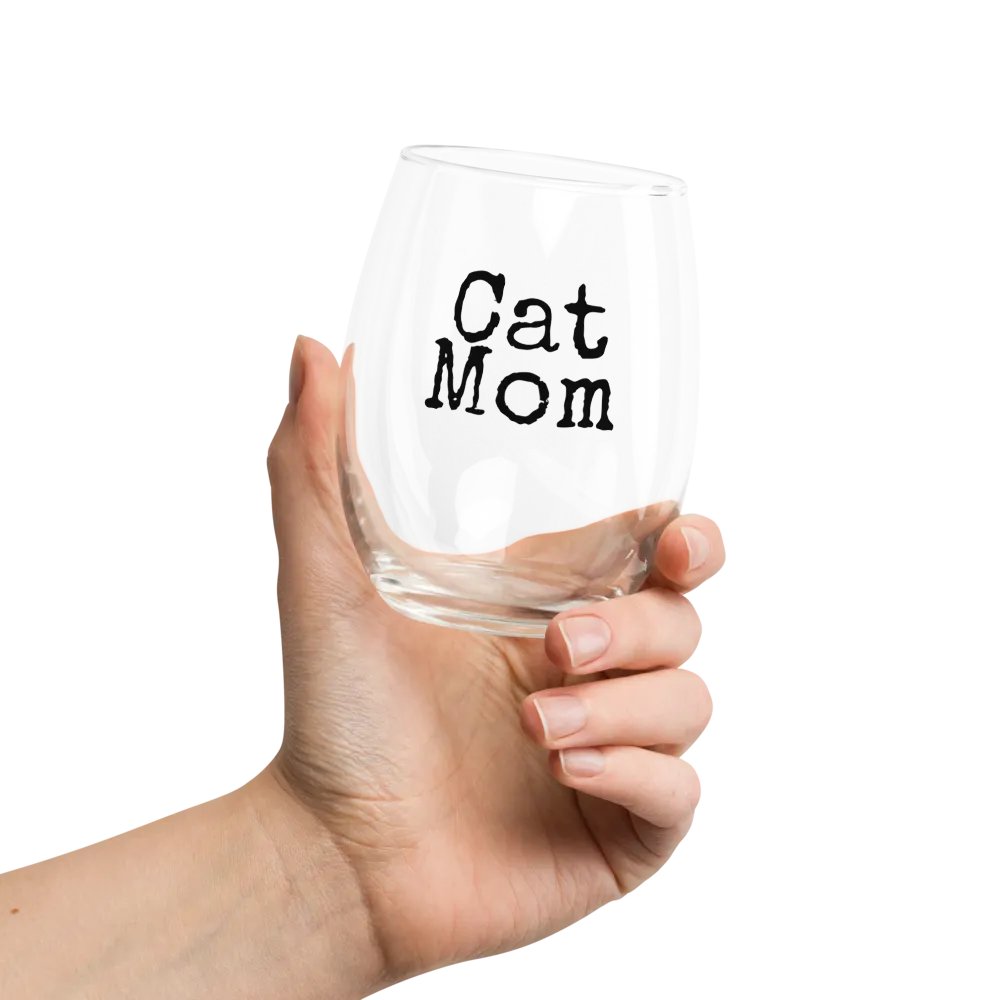 Cat Mom Wine Glass product image (8)