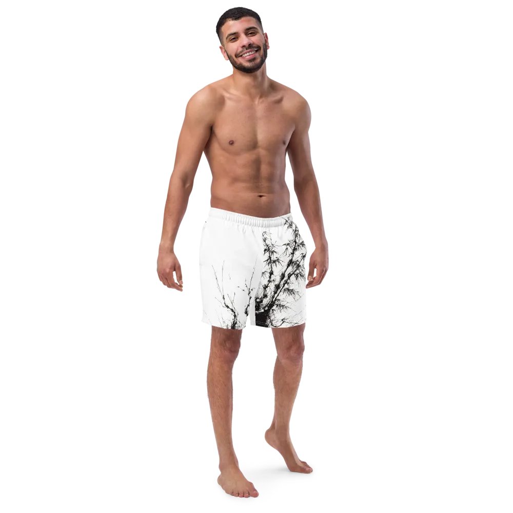 Bamboo Print Swim Trunks product image (3)