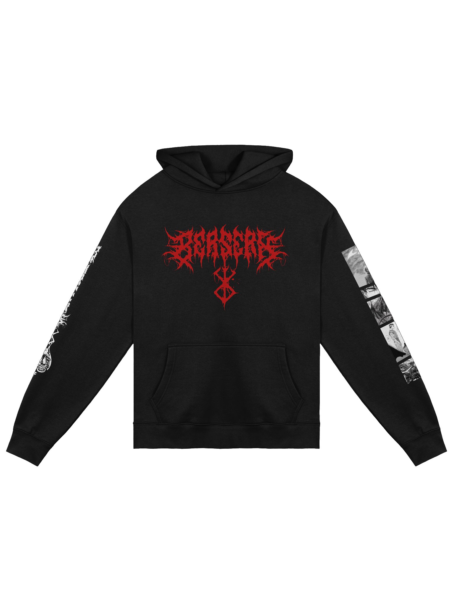 Oversized Berserk hoodie product image (1)
