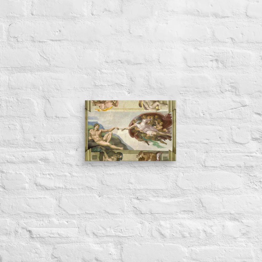 Michelangelo's 'The Creation of Adam' Sistine Chapel Canvas product image (2)