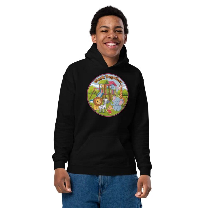 Novelty Work Together Kids Hoodie product image (5)