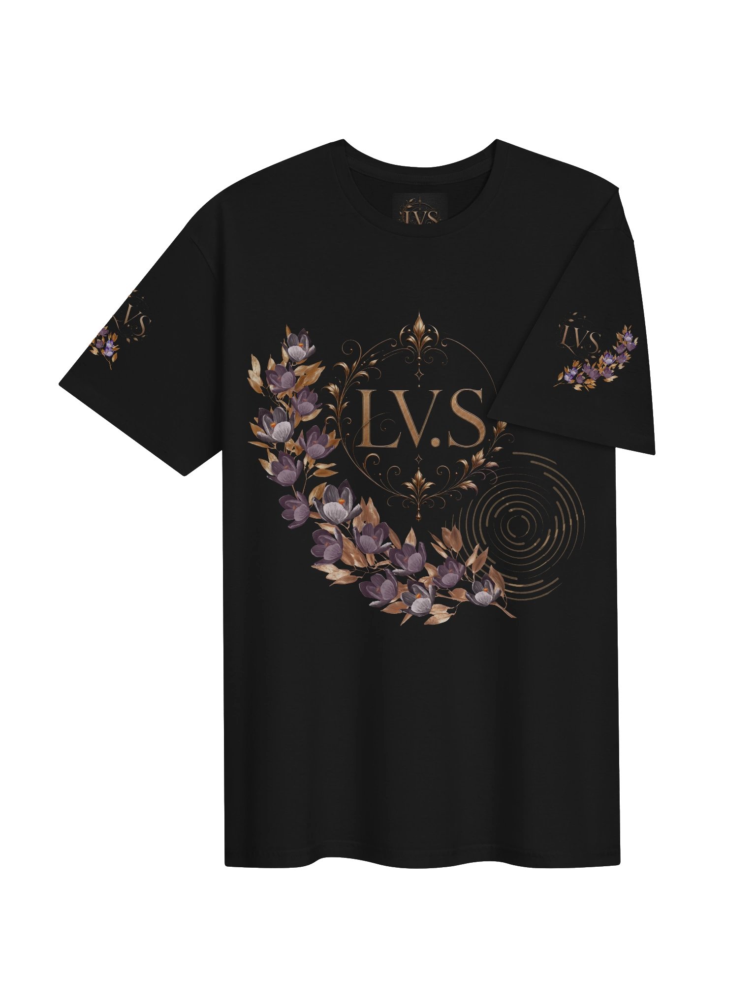 LV.S Golden — Gildan Softstyle Tee by Laureleia Victoria product image (4)