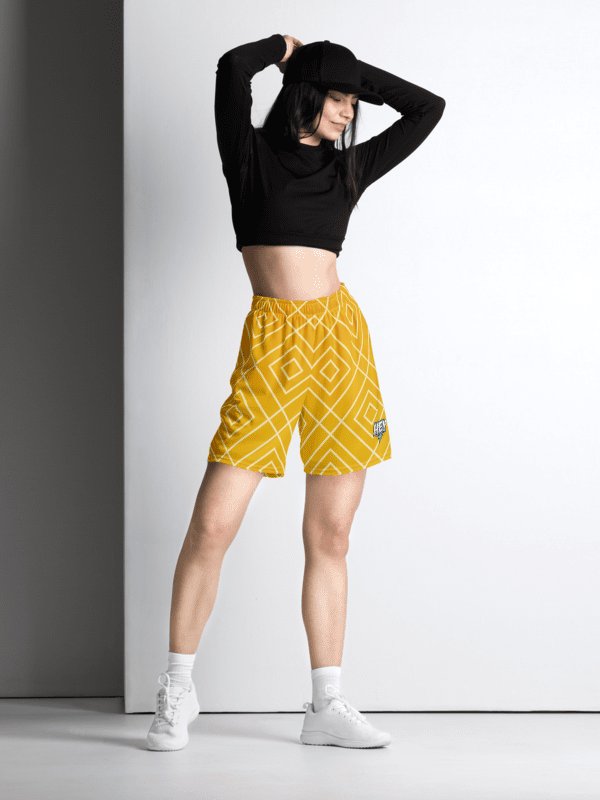 All-Over Print Recycled Unisex Mesh Shorts product image (2)