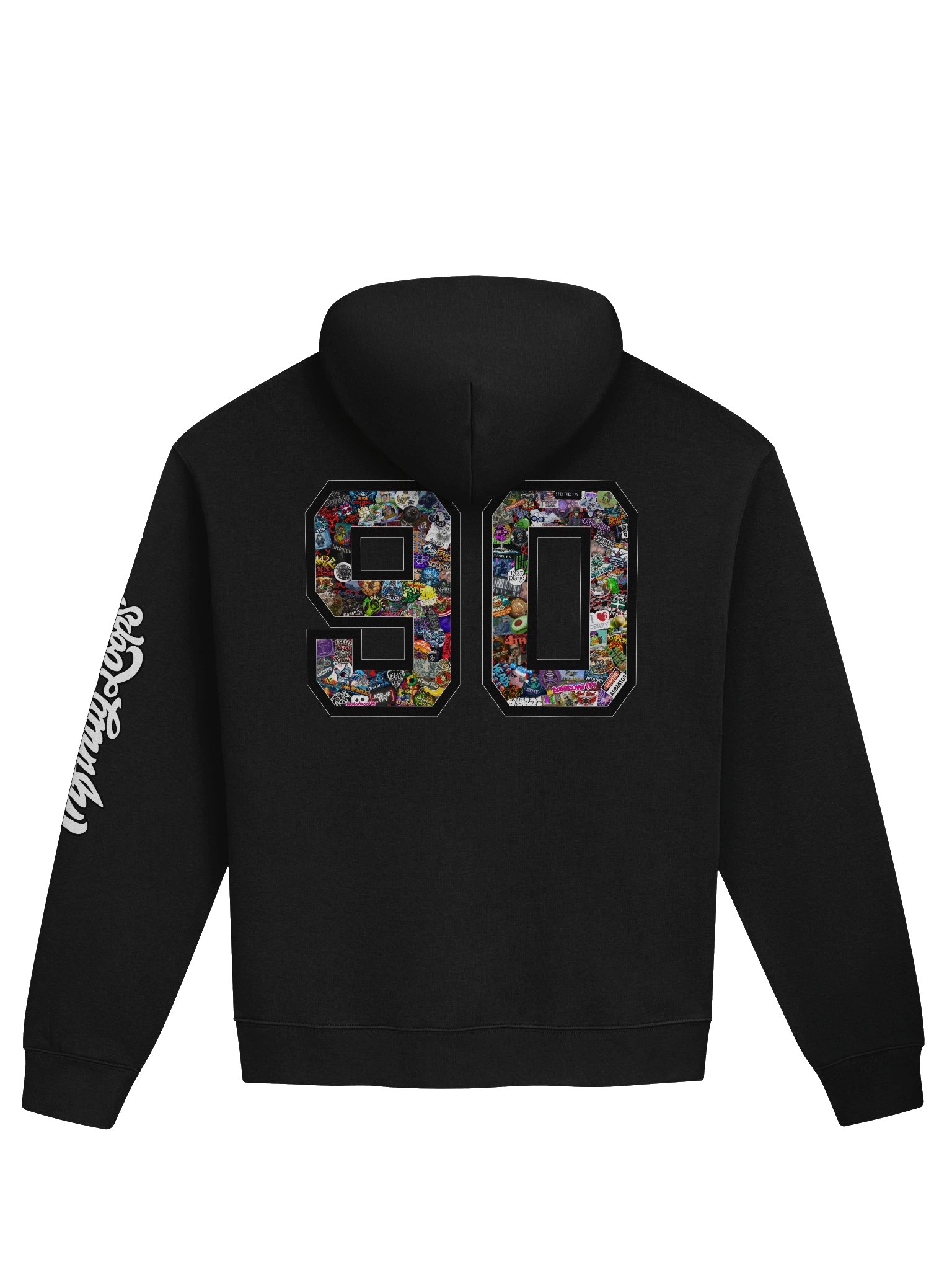 2026 Sticker Bomb Simple 90 Hoodie product image (8)