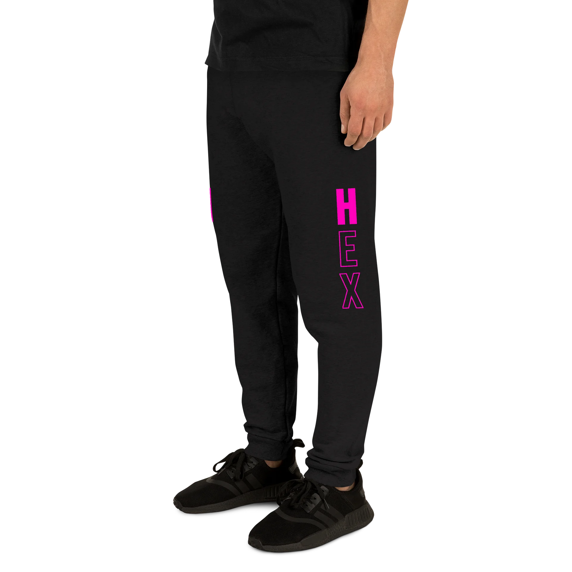 Pink Hex “Neon Hex” Luxury Unisex Joggers product image (6)