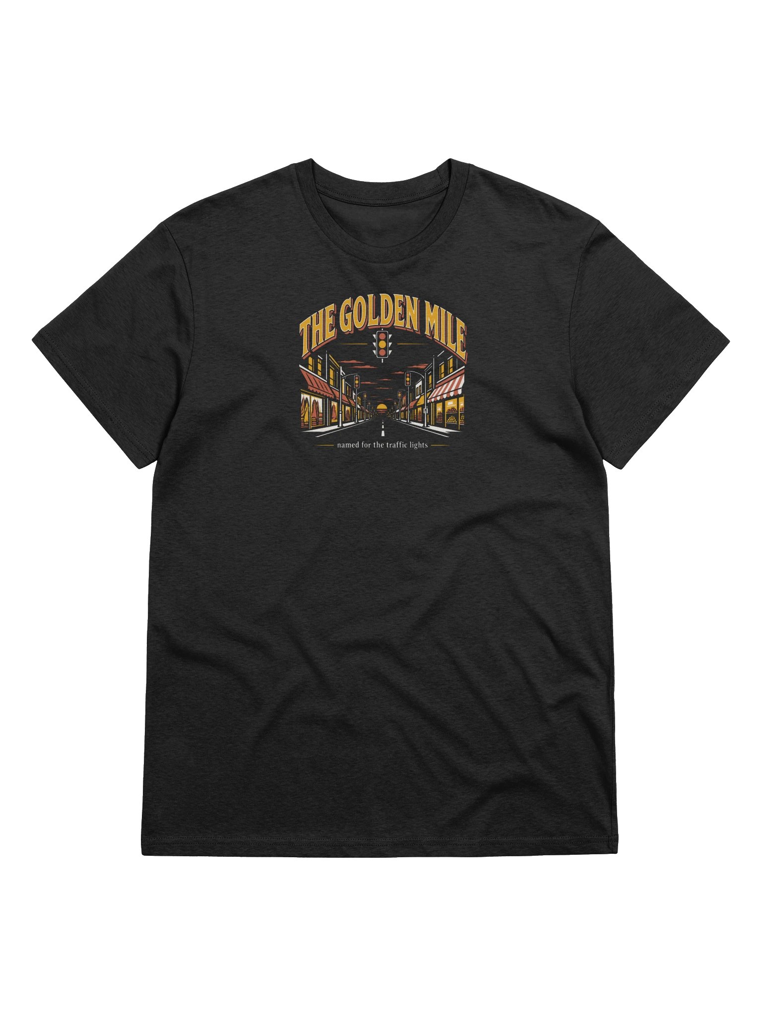 The Golden Mile (Organic Tee, Front) product image (9)