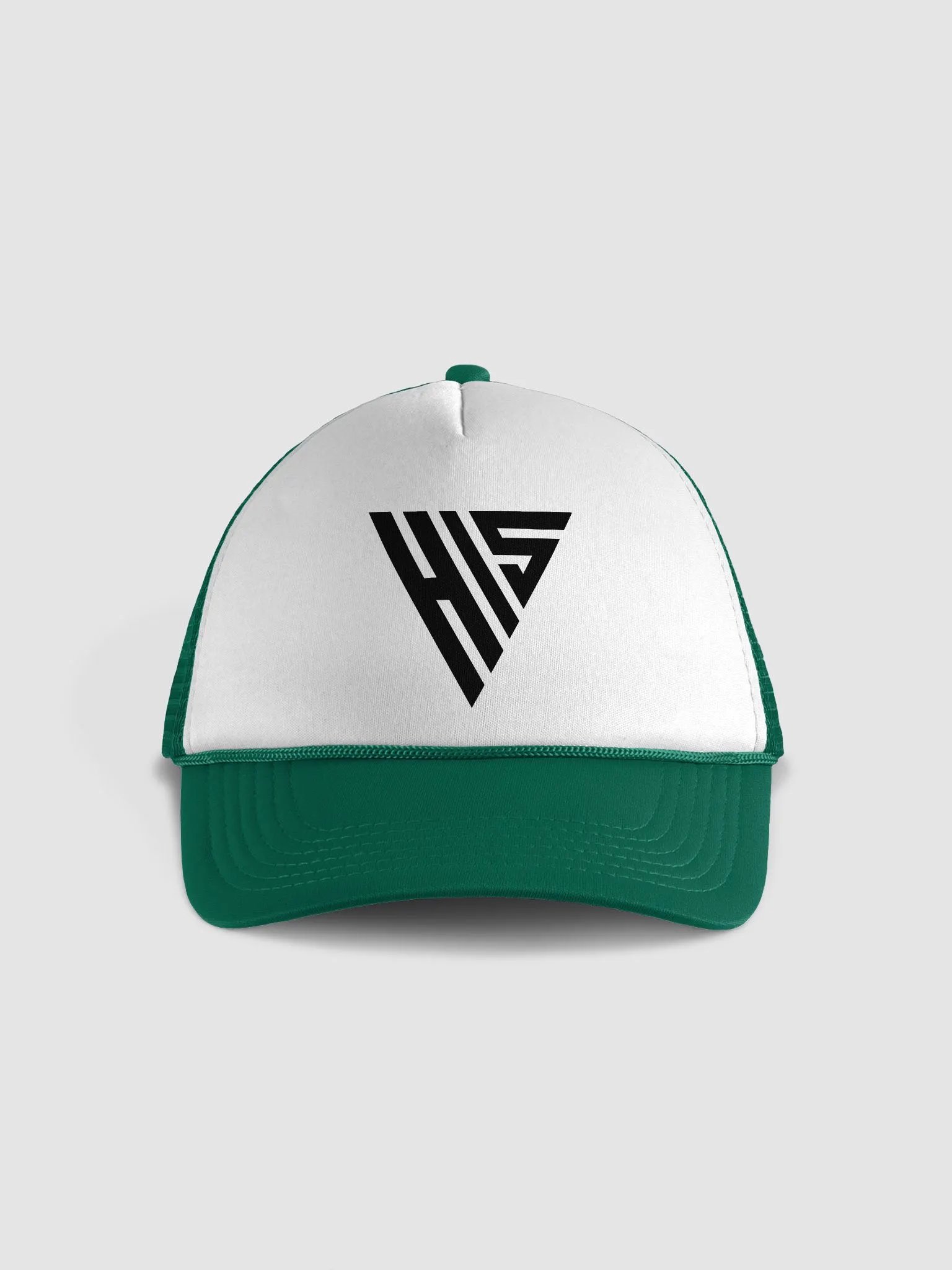 HEYIMSTEVE EMBLEM Blackout Foam Trucker Hat product image (1)