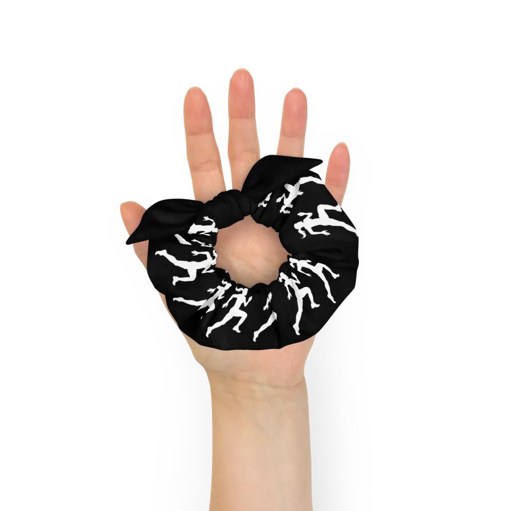 Running Girl Hair Scrunchie product image (5)
