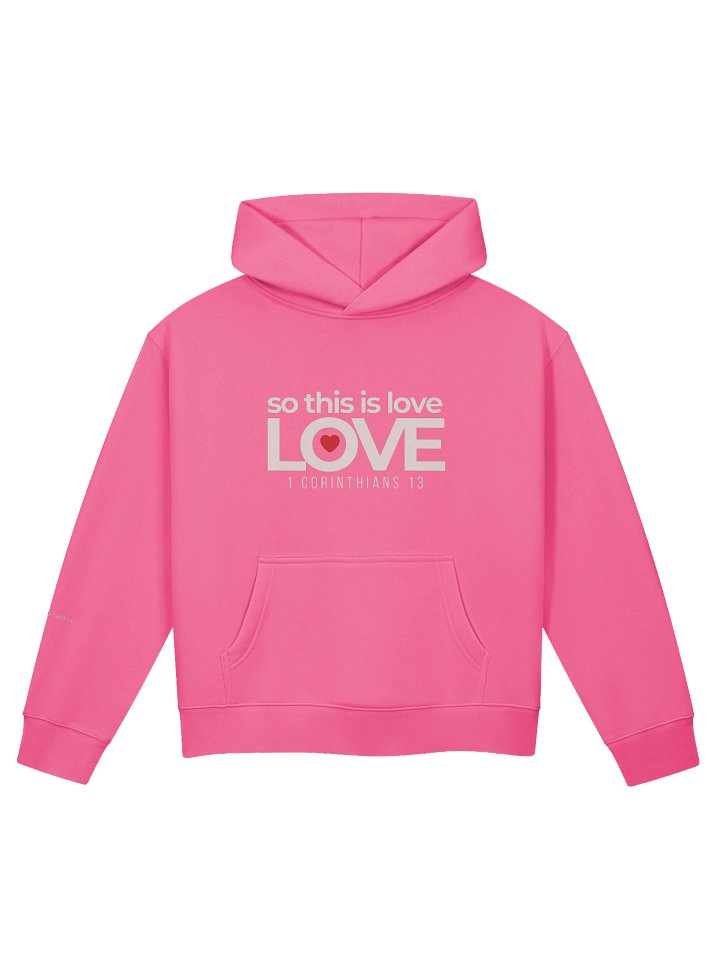 Soft Pink “So This Is Love” Hoodie product image (1)