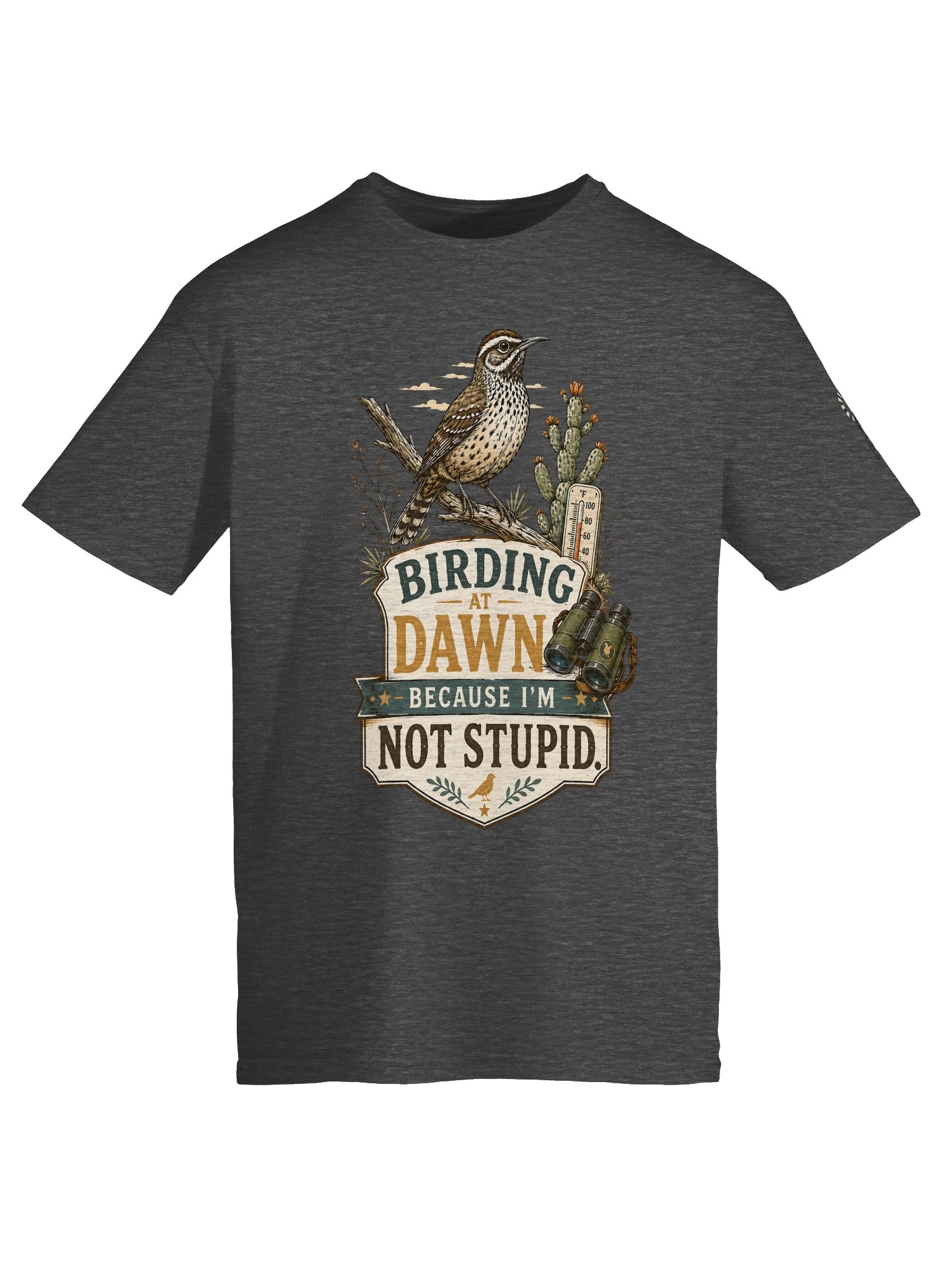 Birding at Dawn Funny Vintage Tee product image (25)