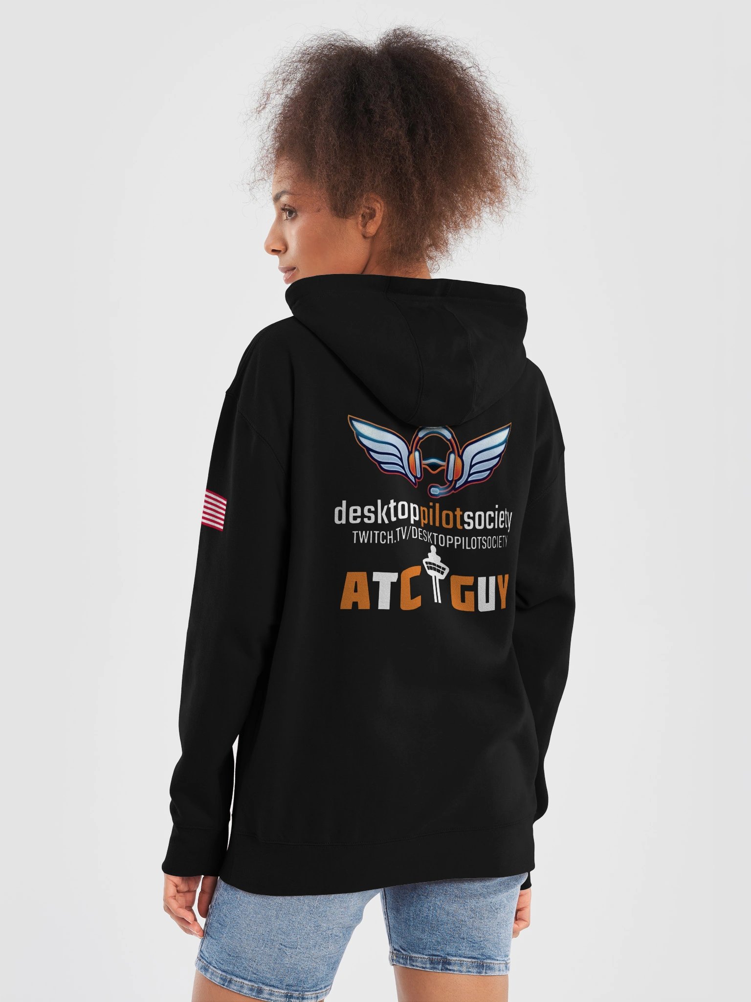 Winged Pilot Icon Premium Hoodie product image (4)