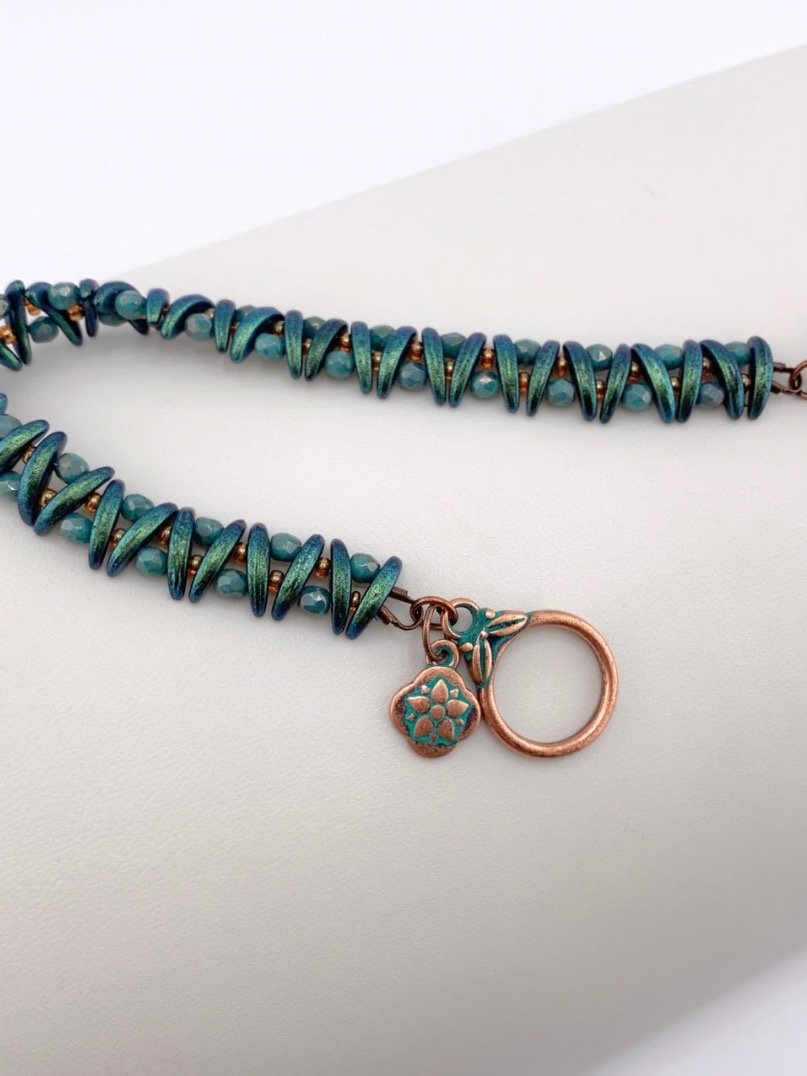 Beading Pattern - Classy Crescent Bracelet product image (3)