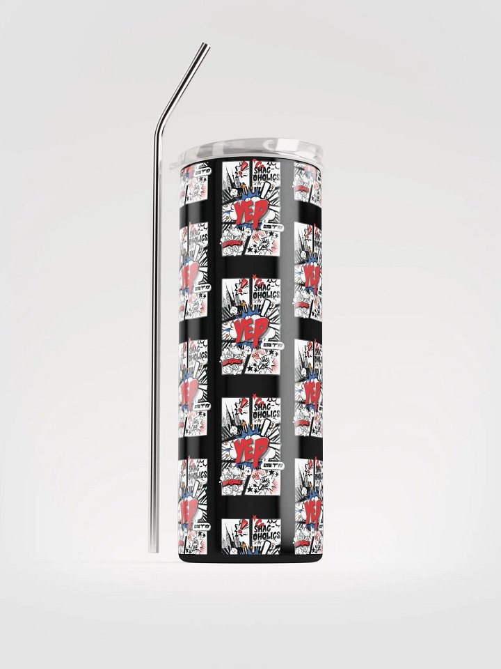 Shac-oholics Comic Blast Tumbler - Red 