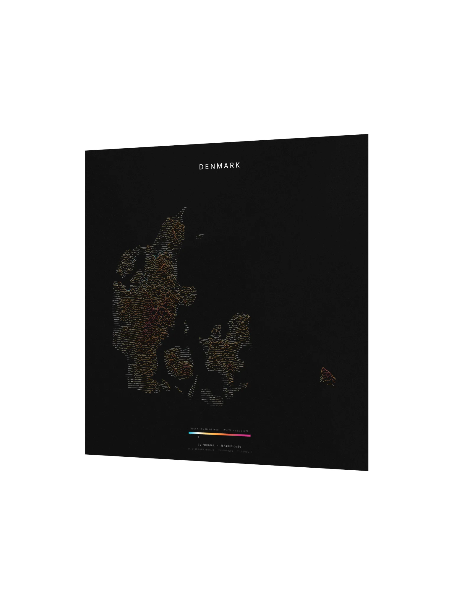 Ridgeline Poster - Denmark product image (2)