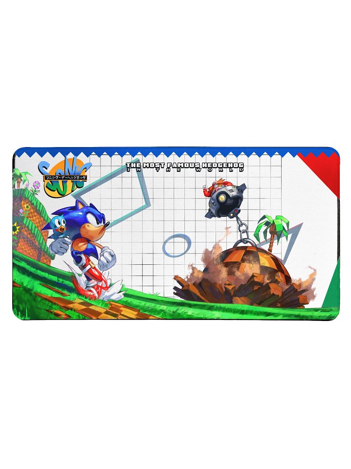 Most Famous Hedgehog Desk Mat 15.5" x 31.5" product image (1)