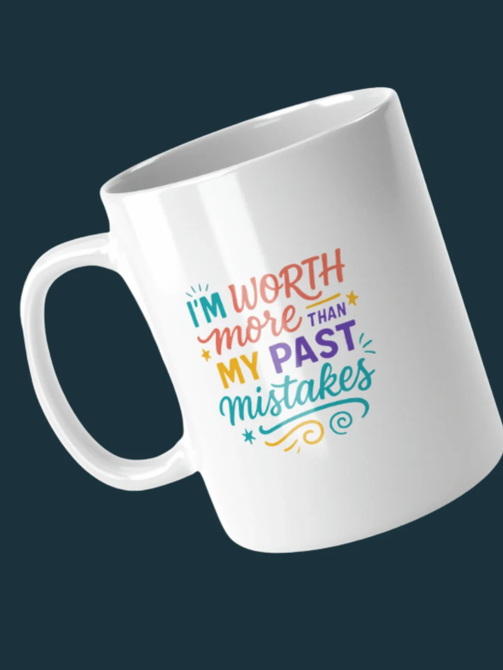 I'm Worth More Than My Past Mistakes Mug product image (1)