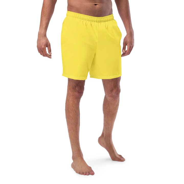 Lil Yellow Guy Th0ng Butt Swim Trunks product image (2)