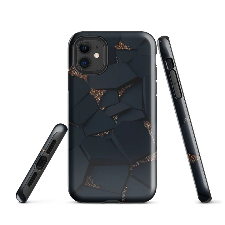 Cracked Ember Abstract iPhone Tough Case product image (1)