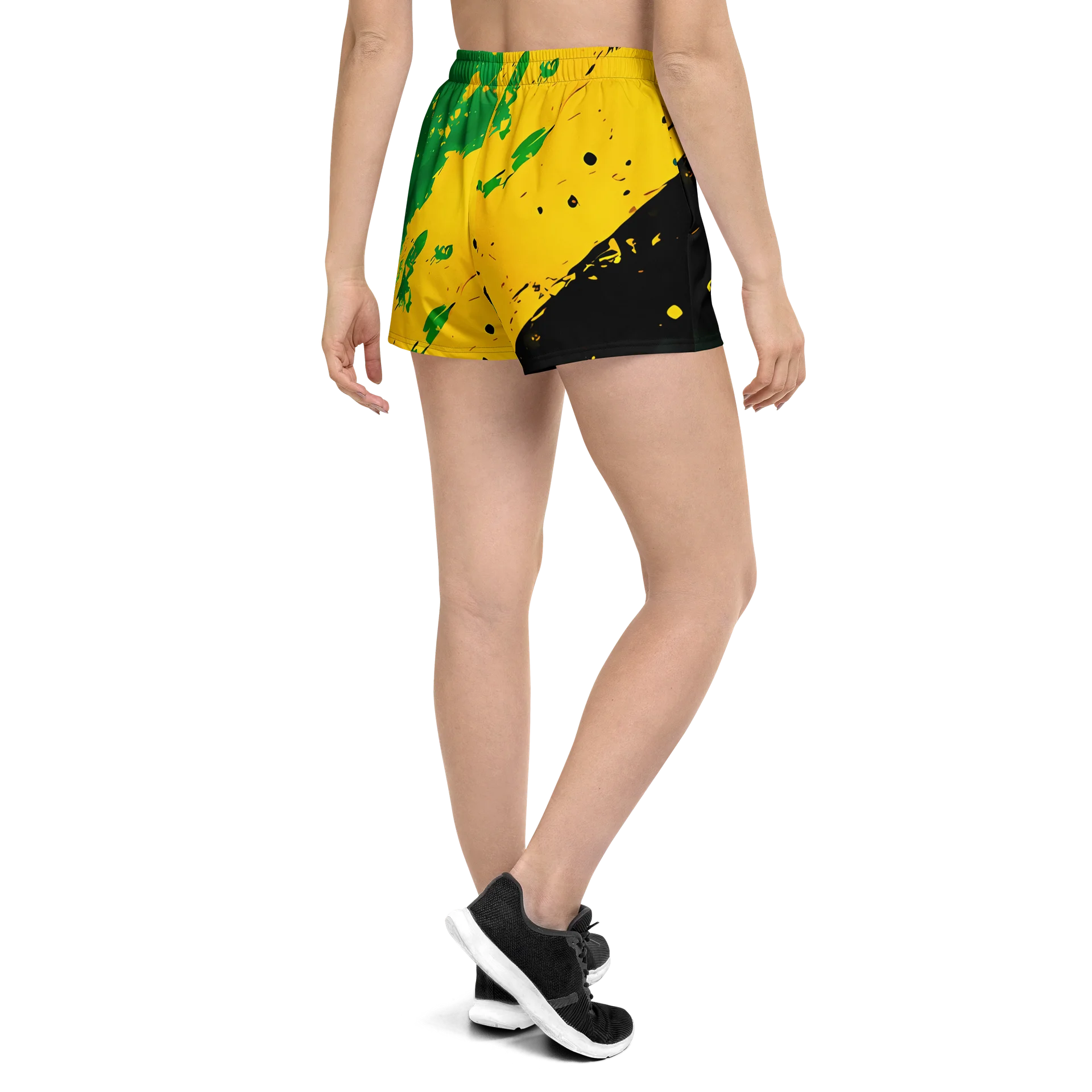 Vintage Jamaica Sport Print - CaribbeanApples | Athletic Shorts product image (2)