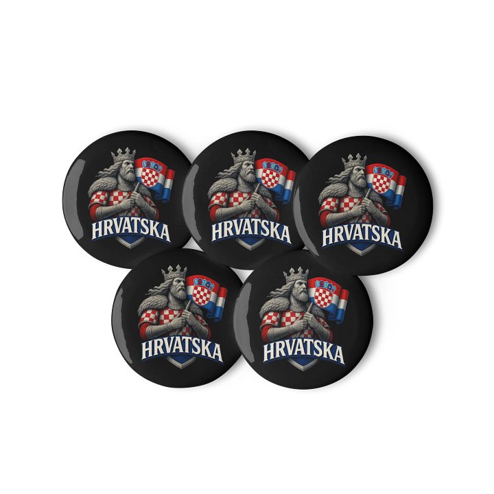 KRALJ TOMISLAV - KOMPLET 5 BEDŽEVA product image (3)