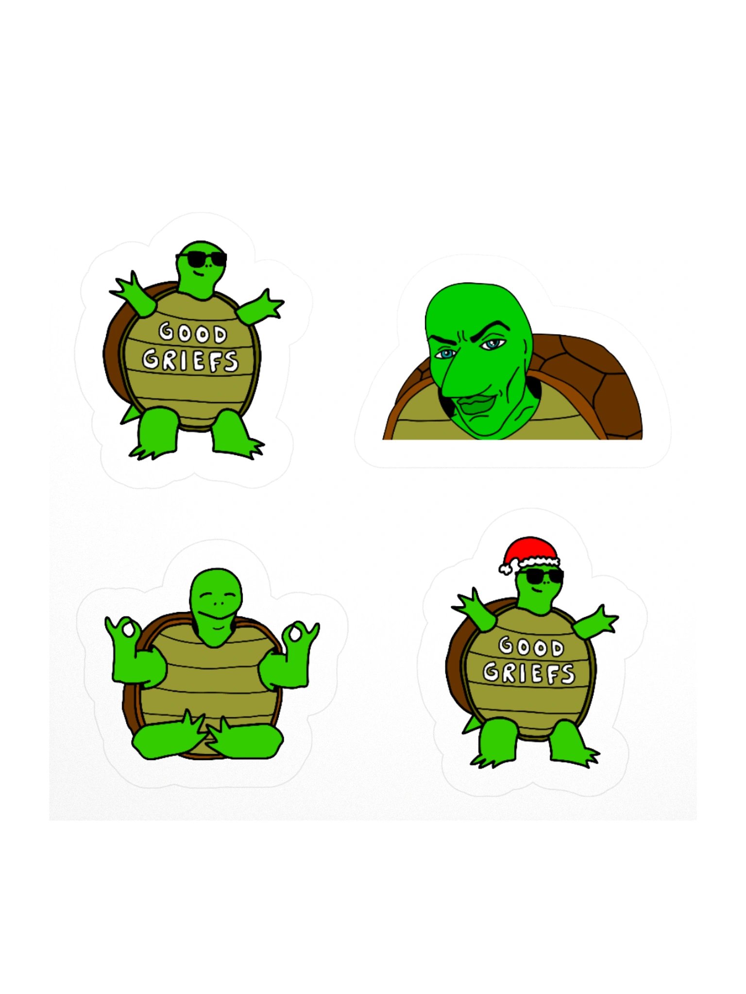 Good Griefs Turt Sticker Pack product image (1)