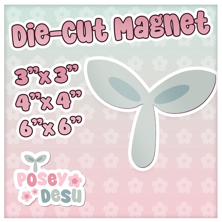 Sprout Die-Cut Magnet product image (1)