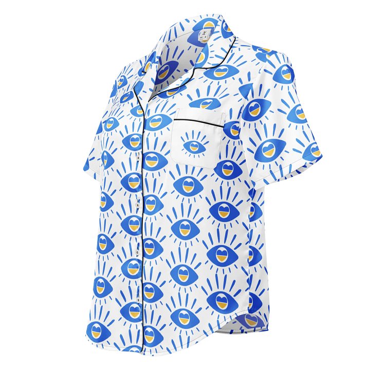 Emoji Bliss Silky Pajama Top product image (1)