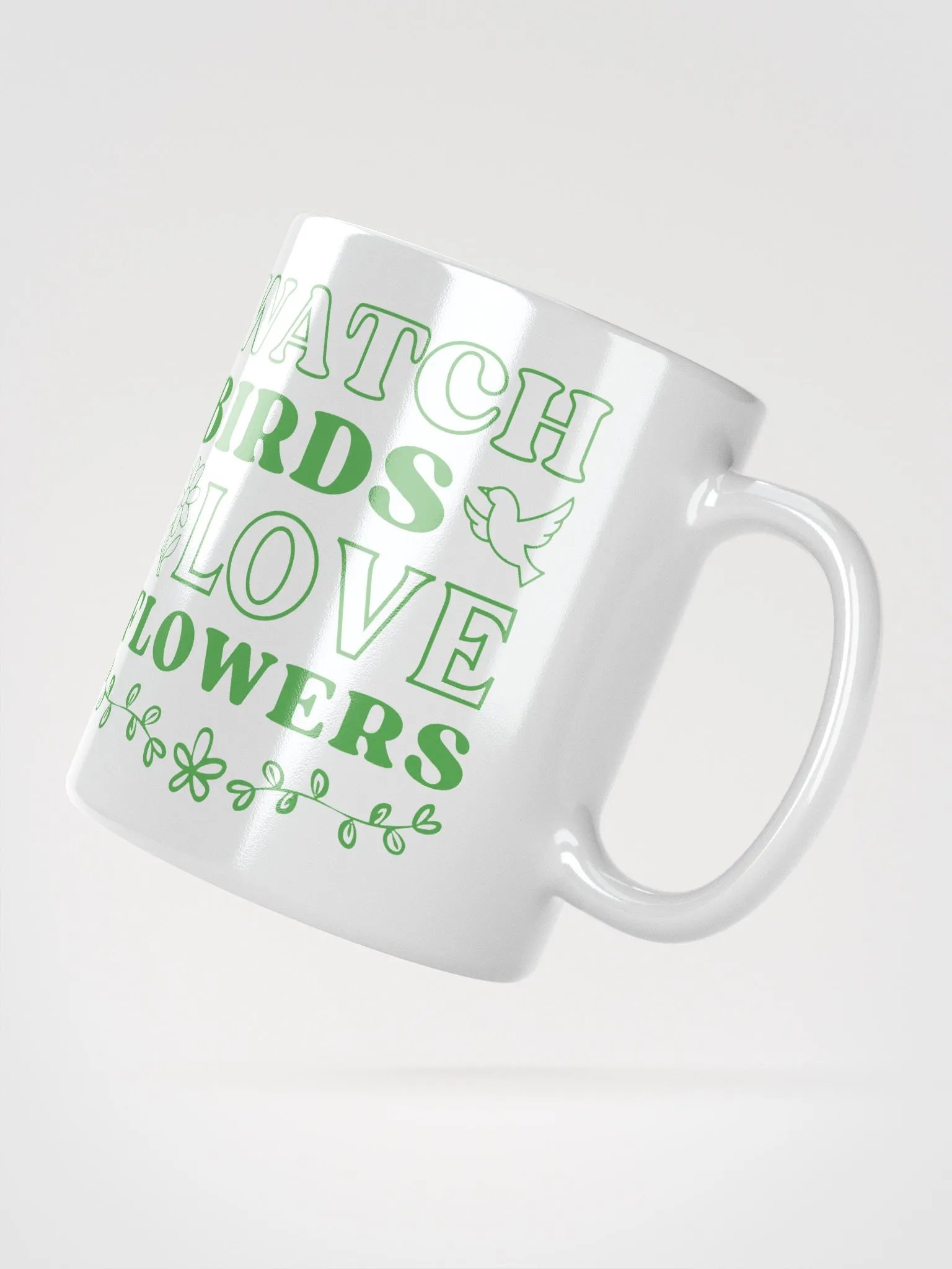 Watch Birds Love Flowers Mug product image (2)
