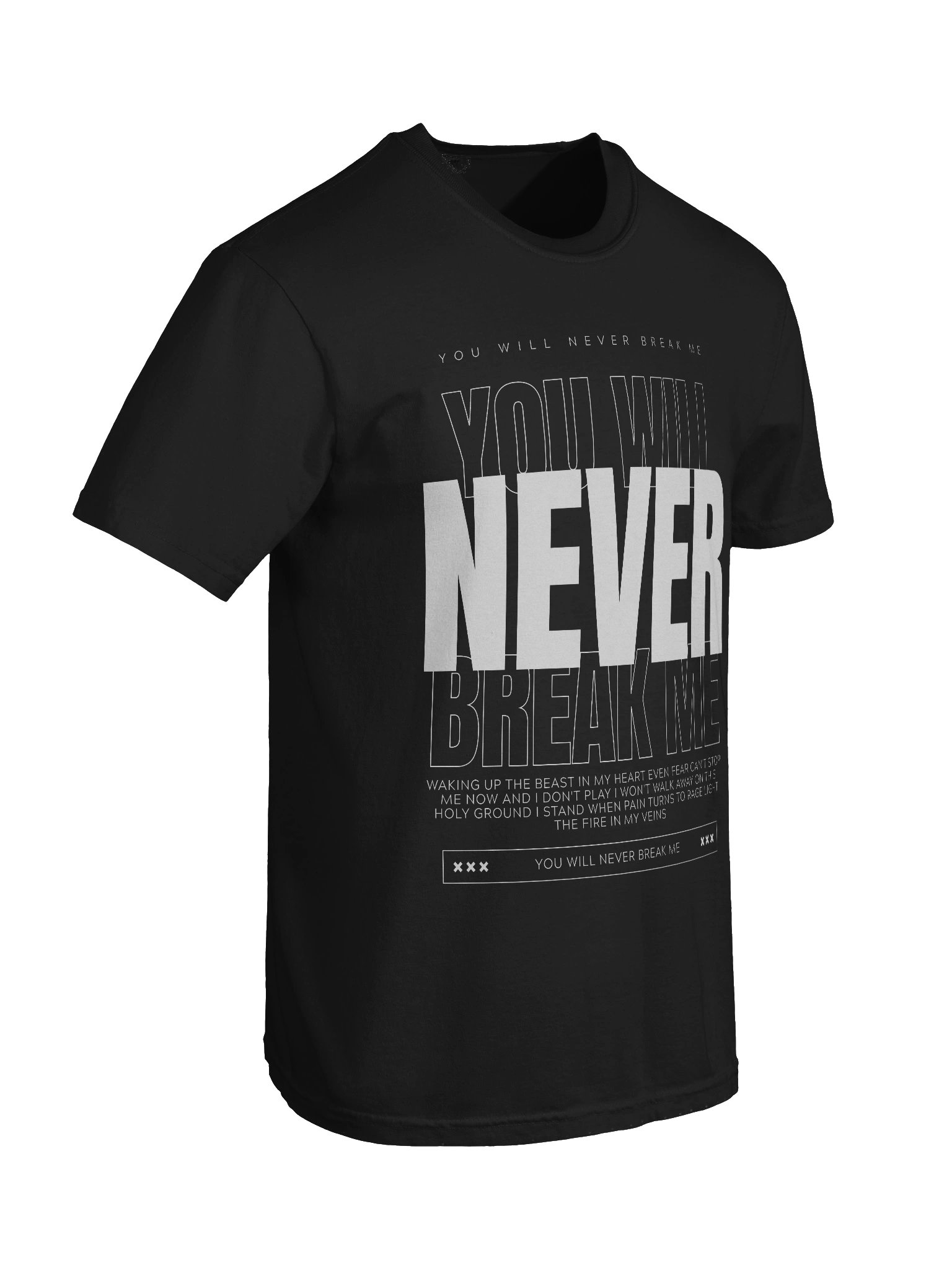 You Will Never Break Me Heavyweight T-Shirt product image (8)