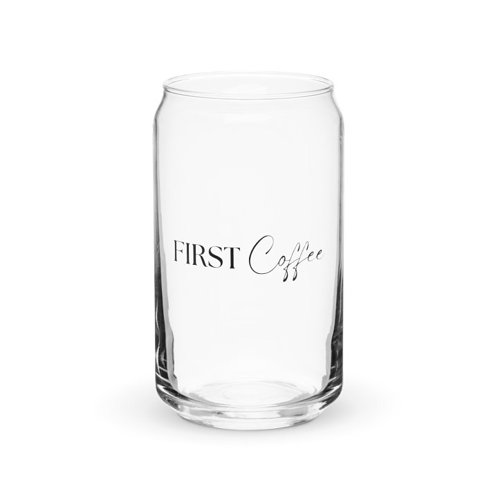 FIRST Brew Glass: Can-Shaped Elegance product image (2)