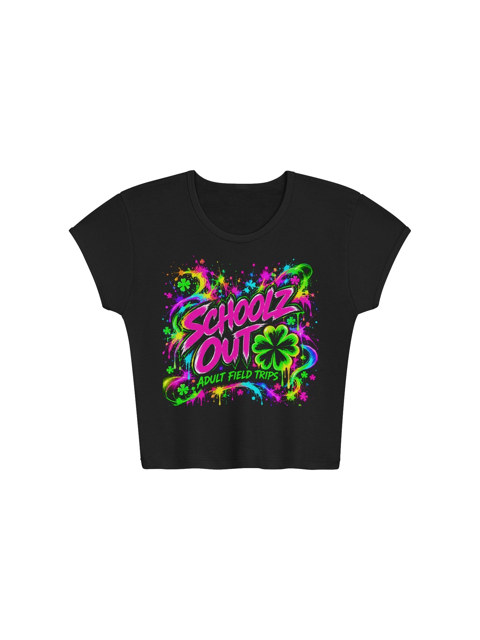 Schoolz Out After Dark Crop Top product image (1)