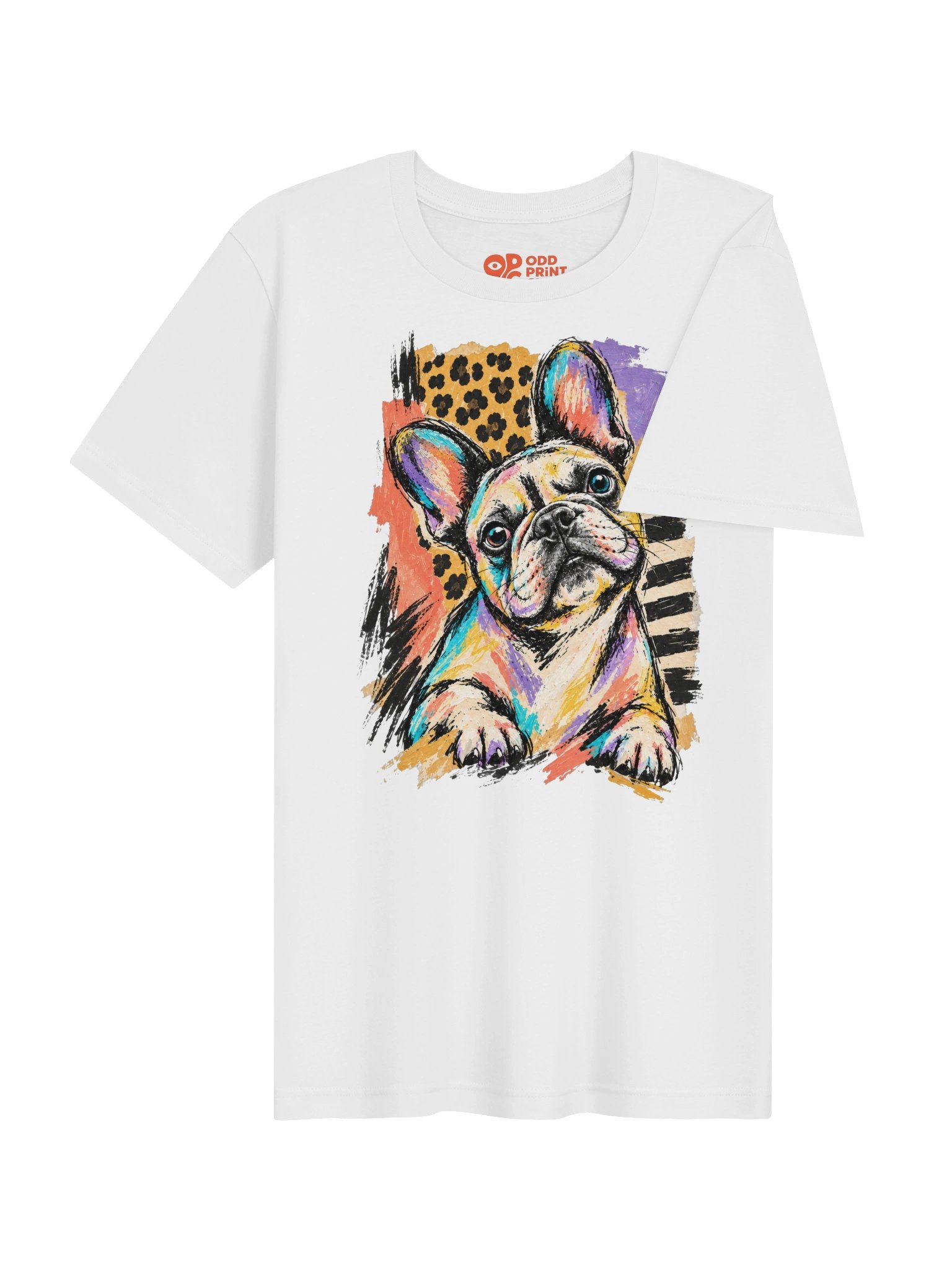 French Bulldog Portrait T-Shirt product image (5)