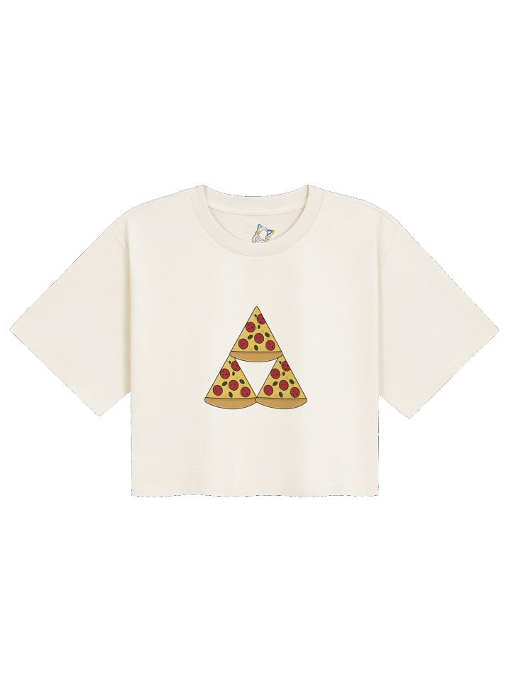 Triforce of Pizza Crop Top product image (2)