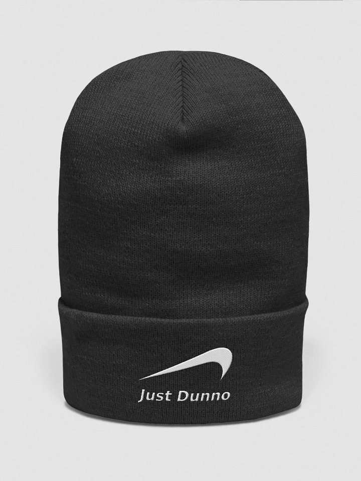 Just Dunno Limited Edition Slouch Beanie product image (1)