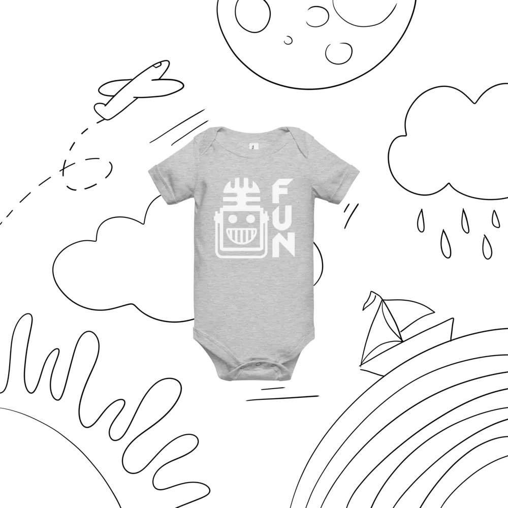 FUN Logo Baby One Piece product image (6)