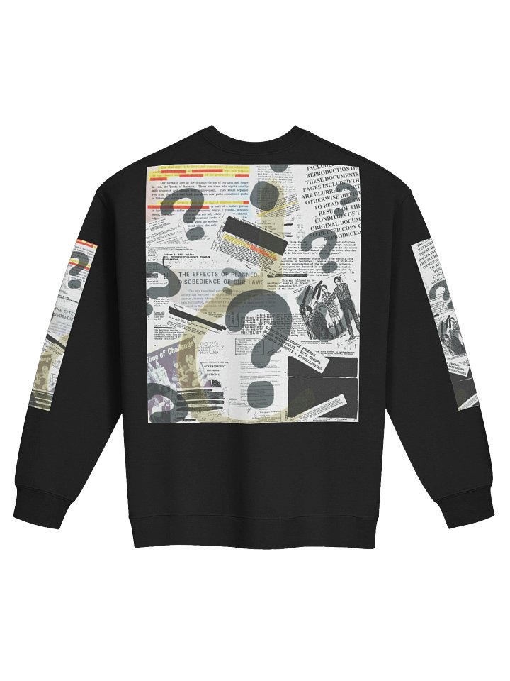 QUESTION EVERYTHING - SWEATSHIRT (FULL + SLEEVES) product image (6)