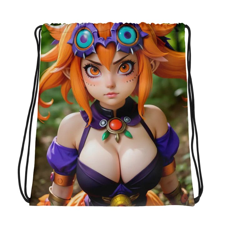 Mystical Maiden All-Over Drawstring Bag product image (1)