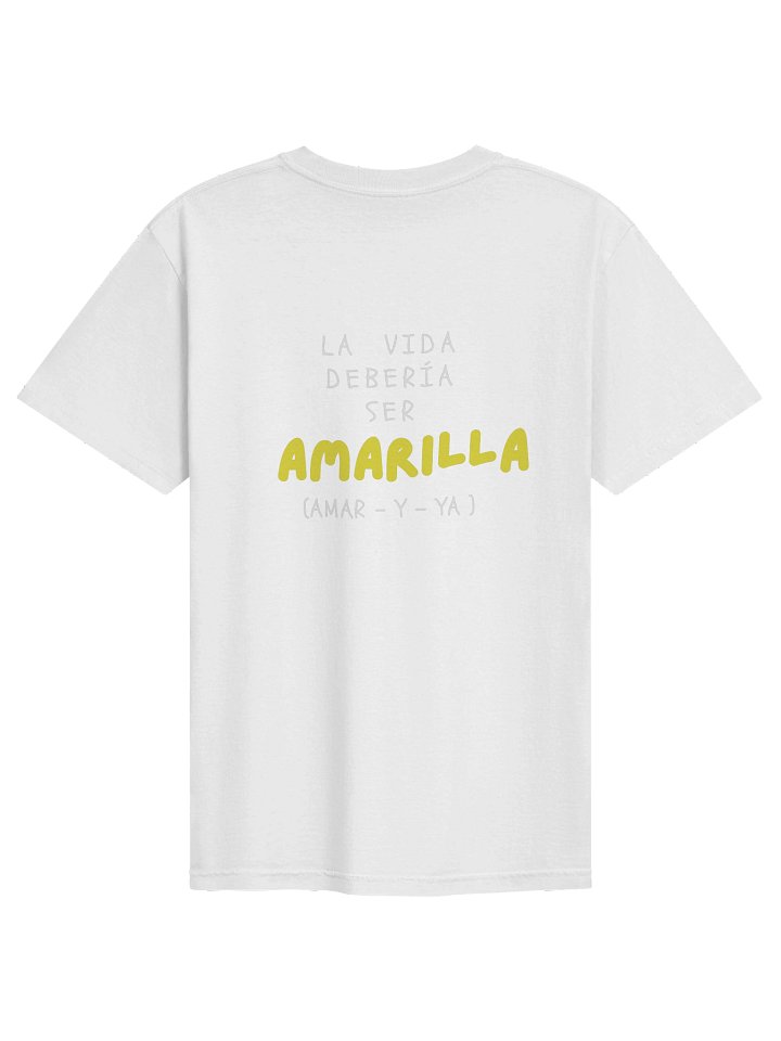 Camiseta "Vida Amarilla" product image (1)