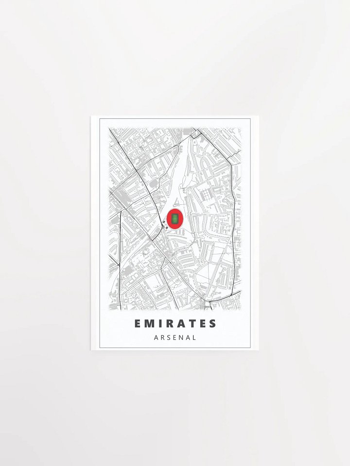 Emirates Map - Arsenal product image (2)