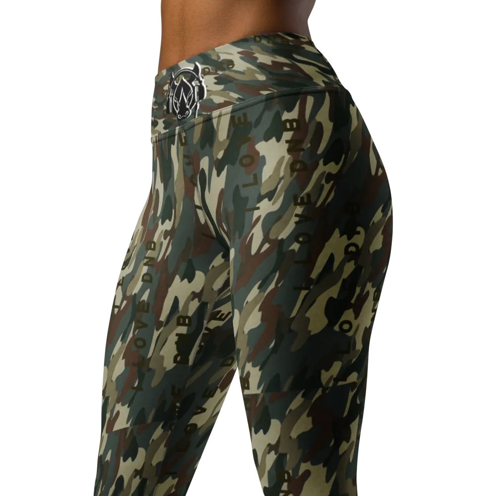 I love dnb camo Leggings product image (7)