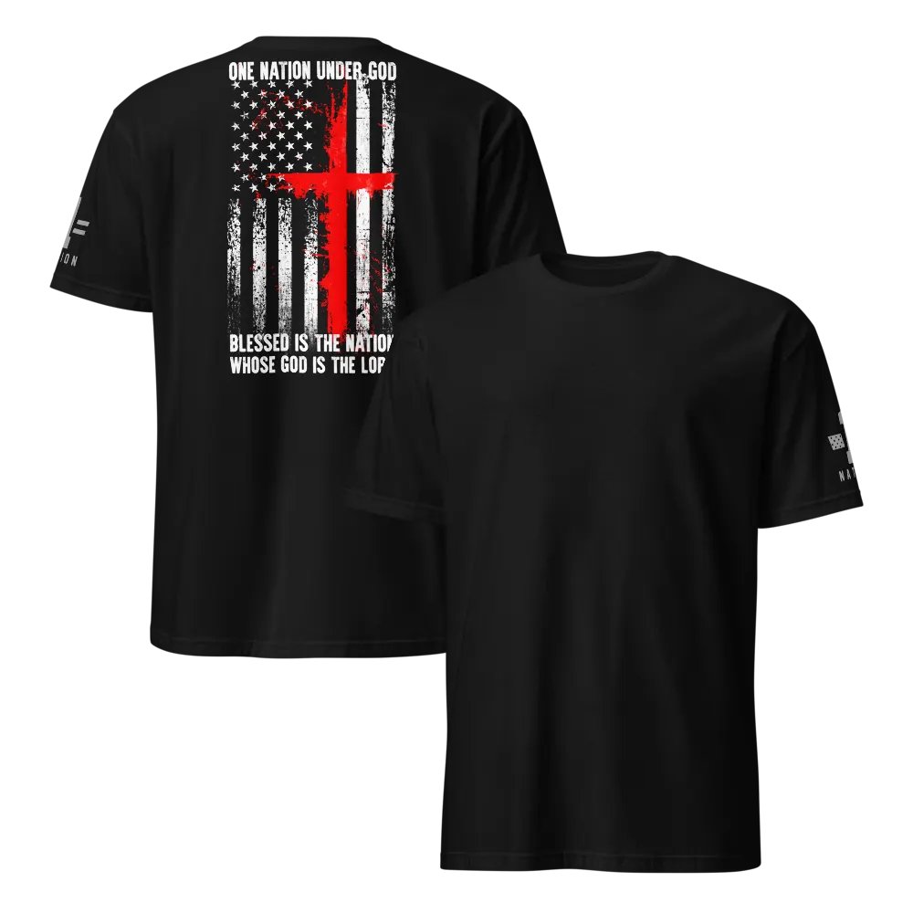 One Nation Under God Grunge Cross product image (13)