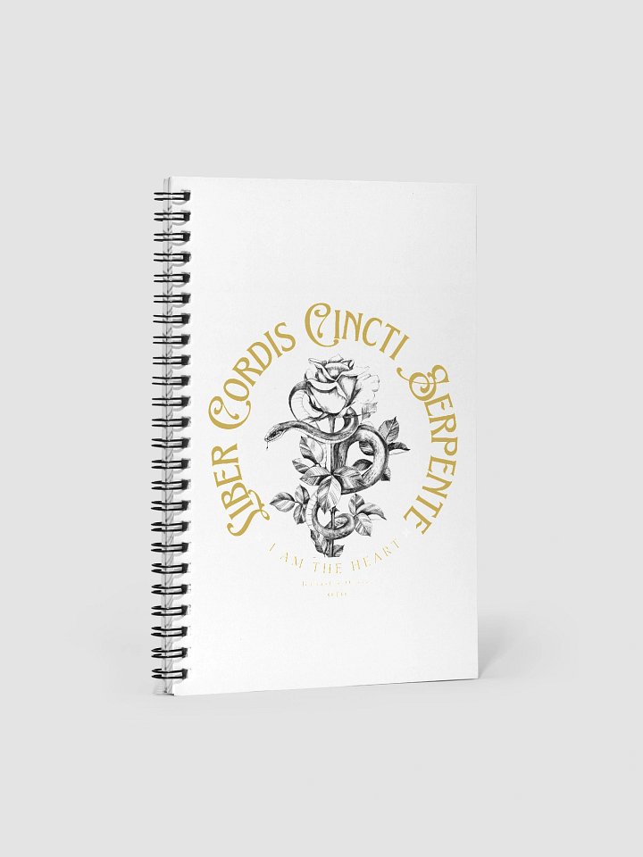 Liber Cordis Cincti Serpente Notebook product image (1)