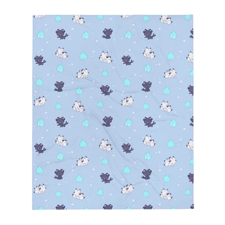 meiya, meinya & wisps blanket (blue) product image (1)