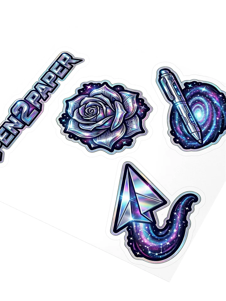 Pen 2 Paper Chrome Rose Sticker Pack product image (1)