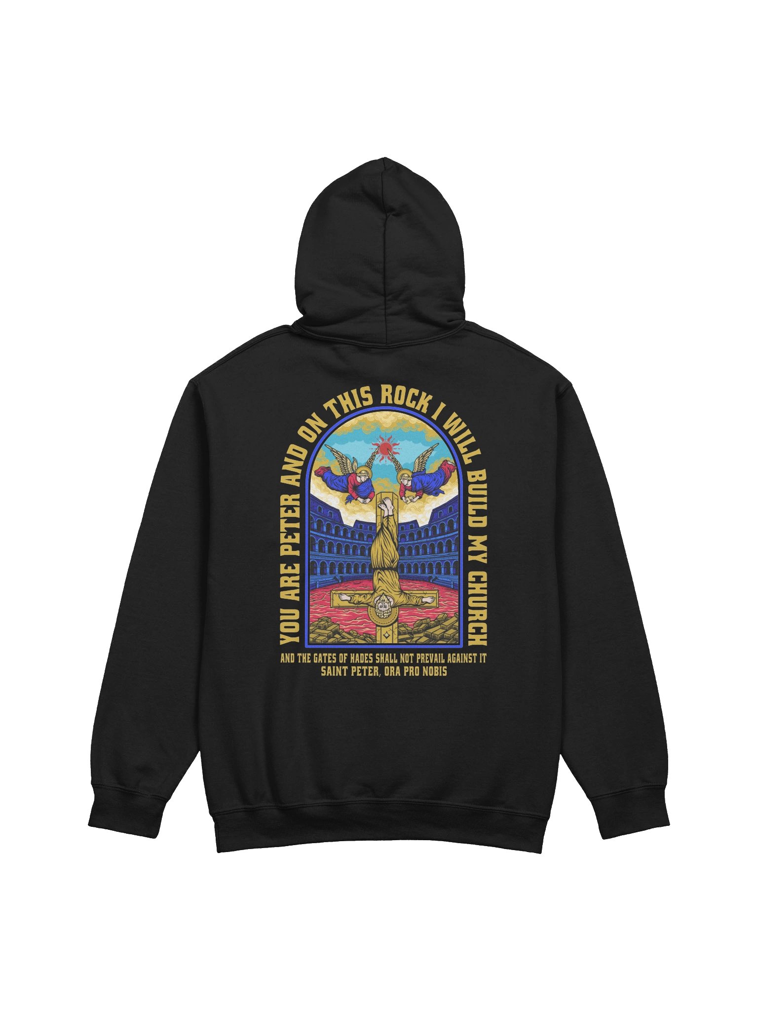 Saint Peter's Cross Hoodie product image (3)